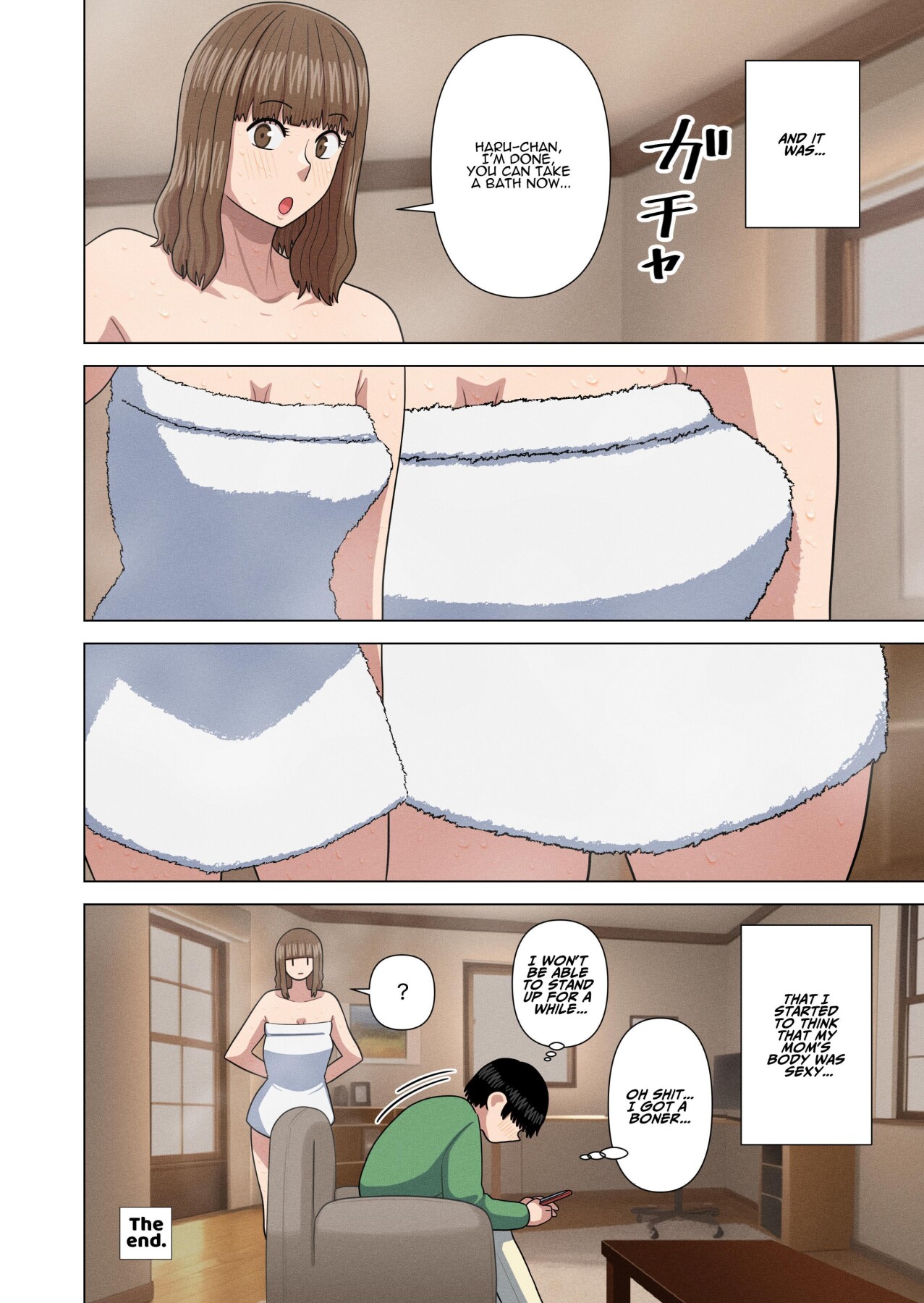 Hentai Manga Comic-Hotspring Trip With My Mom's Friend...-Read-41